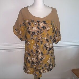 Lungo L’Arno Linen Top, sz 1X
